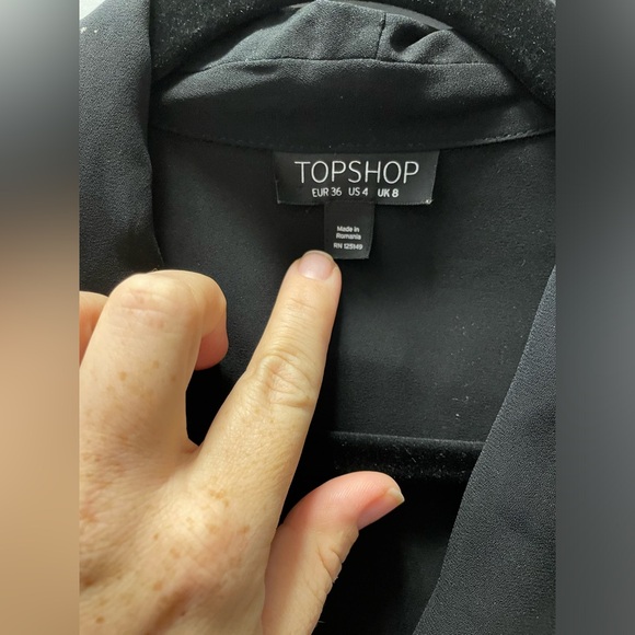 $4 Add on TopShop blouse tank - Picture 3 of 4